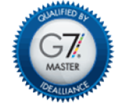 G7 master qualified print alliance badge.